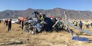 Συντριβή πυροσβεστικού ελικοπτέρου στη Μαρμαρίδα της Τουρκίας