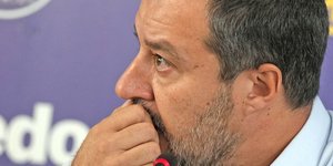 O επικεφαλής της Λέγκα, Ματέο Σαλβίνι 