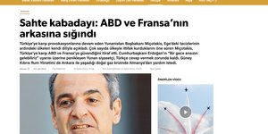 Δημοσιεύμα της YeniSafak για τον Κυριάκο Μητσοτάκη