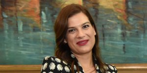 Η υπουργός Ενέργειας της Κύπρου, Νατάσα Πηλείδου