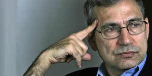 Ο διάσημος Τούρκος νομπελίστας συγγραφέας Ορχάν Παμούκ 