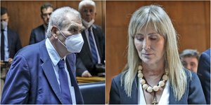 Δημήτρης Παπαγγελόπουλος και Ελένη Τουλουπάκη στο Ειδικό Δικαστήριο