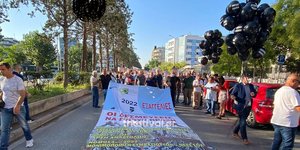 Πορεια υγειονομικών στη Θεσσαλονικη 