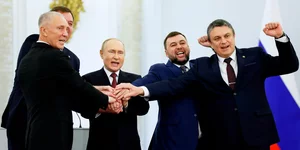 Προκλητικό σόου Πούτιν για την προσάρτηση των ουκρανικών εδαφών 
