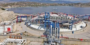 Οι εγκαταστάσεις υγροποιημένου φυσικού αερίου στη Ρεβυθούσα