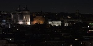 Σβηστά τα φώτα στο Καπιτώλιο της Ρώμης