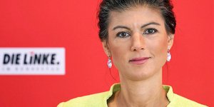 H πρώην συμπροέδρος του Die Linke Ζάρα Βάγκενκνεχτ 