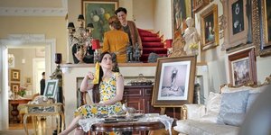 Στιγμιότυπο από τα γυρίσματα του «Φλόγα και άνεμος» 