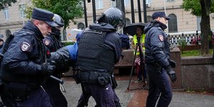 Ρωσία Συλλήψεις Αστυνομία επιστράτευση