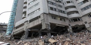 Εικόνες καταστροφής από τον σεισμό του 2018 στην Ταϊβάν