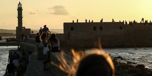 Τουρίστες στα Χανιά