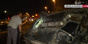 Τροχαίο στη Θεσσαλονίκη: Αναποδογύρισε το αυτοκίνητο