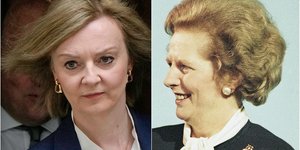 Η  Λιζ Τρας και η Μάργκαρετ Θάτσερ
