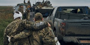 Τραυματισμένοι στρατιώτες στην Ουκρανία