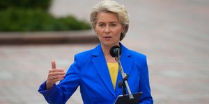 Ούρσουλα Φον ντερ Λάιεν Κίεβο Ουκρανία