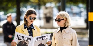 γυναίκες στην Εβδομάδα Μόδα Μόδας της Κοπεγχάγης