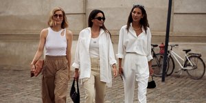 γυναίκες με παντελόνια στην εβδομάδα μόδας