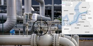 Oι αγωγοί Nord Stream 1 και 2