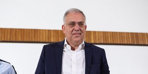 Ο υπουργός Προστασίας του Πολίτη, Τάκης Θεοδωρικάκος