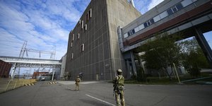 Ρώσοι στρατιώτες στη Ζαπορίζια της Ουκρανίας