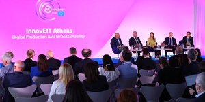InnovEIT Athens-Πάνος Πολυζωίδης, Nenad Popovic, Eleonora Marino, Gintaras Vilda, Jürgen Tiedje