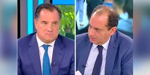 Στιγμιότυπο από την εκπομπή στο ΟΡΕΝ