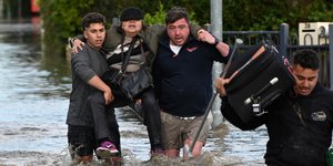 Αυστραλία πλημμύρες διάσωση βροχοπτώσεις