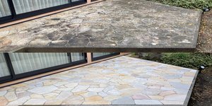 Πριν και μετά τον καθαρισμό σε κατάστημα-Απόδειξη πριν και μετά