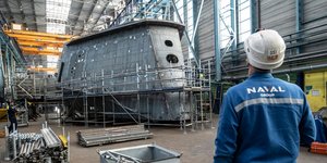 Η ελληνική φρεγάτα Belhara ναυπηγείται στη Naval Group