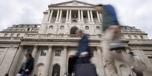 To μέγαρο της Τράπεζας της Αγγλίας στη βρετανική πρωτεύουσα