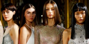 μοντέλα στο show της Σίλιας Κριθαριώτη