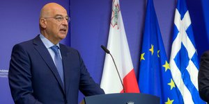 Ο ΥΠΕΞ Νίκος Δένδιας στη Μάλτα