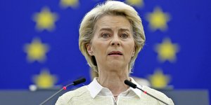 Η πρόεδρος της Ευρωπαϊκής Επιτροπής, Ούρσουλα φον ντερ Λάιεν