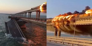 Γέφυρα της Κριμαίας ανατίναξη