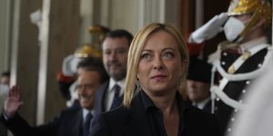 Η αρχηγός των «Αδελφών της Ιταλίας», Τζόρτζια Μελόνι 