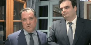 Ο Άδωνις Γεωργιάδης και ο Κυριάκος Πιερρακάκης