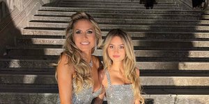 Η Χάιντι Κλουμ με την κόρη της, Λένι/Φωτογραφία: leniklum/instagram