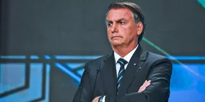 Ο απερχόμενος πρόεδρος της Βραζιλίας, Ζαϊχ Μπολσονάρου 