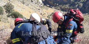 Διάσωση μεταναστών στην Κάρυστο