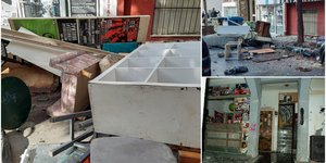 Νέες εικόνες από την εκκένωση της κατάληψης «Ντουγρού» στη Λάρισα