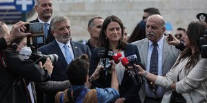 Νικη Κεραμέως, Γιώργος Πατούλης, στην παρέλαση