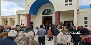 Θρήνος στην κηδεία του 50χρονου στην Αγία Πελαγία Ηρακλείου