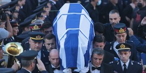 Κηδεία Αλέξανδρου Νικολαΐδη