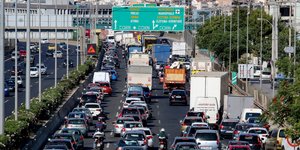 Κίνηση στην εθνική οδό