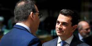 Ο Κώστας Σκρέκας στο Συμβούλιο Υπουργών Ενέργειας