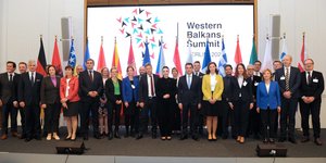 Ο υπουργός Περιβάλλοντος και Ενέργειας, Κώστας Σκρέκας, στη Σύνοδο Δυτικών Βαλκανίων