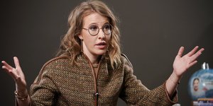 H βαφτιστήρα του Βλαντίμιρ Πούτιν, Ξένια Σόμπτσακ