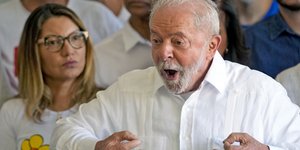O νικητής των προεδρικών εκλογών στη Βραζιλία, Λουίς Ινάσιο Λούλα ντα Σίλβα