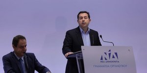 Στις επιτυχίες της κυβέρνησης στη διαχείριση του μεταναστευτικού αναφέρθηκε ο Νότης Μηταράκης