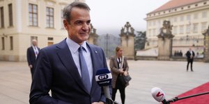 Ο Κυριάκος Μητσοτάκης στην άτυπη Σύνοδο Κορυφής στην Πράγα